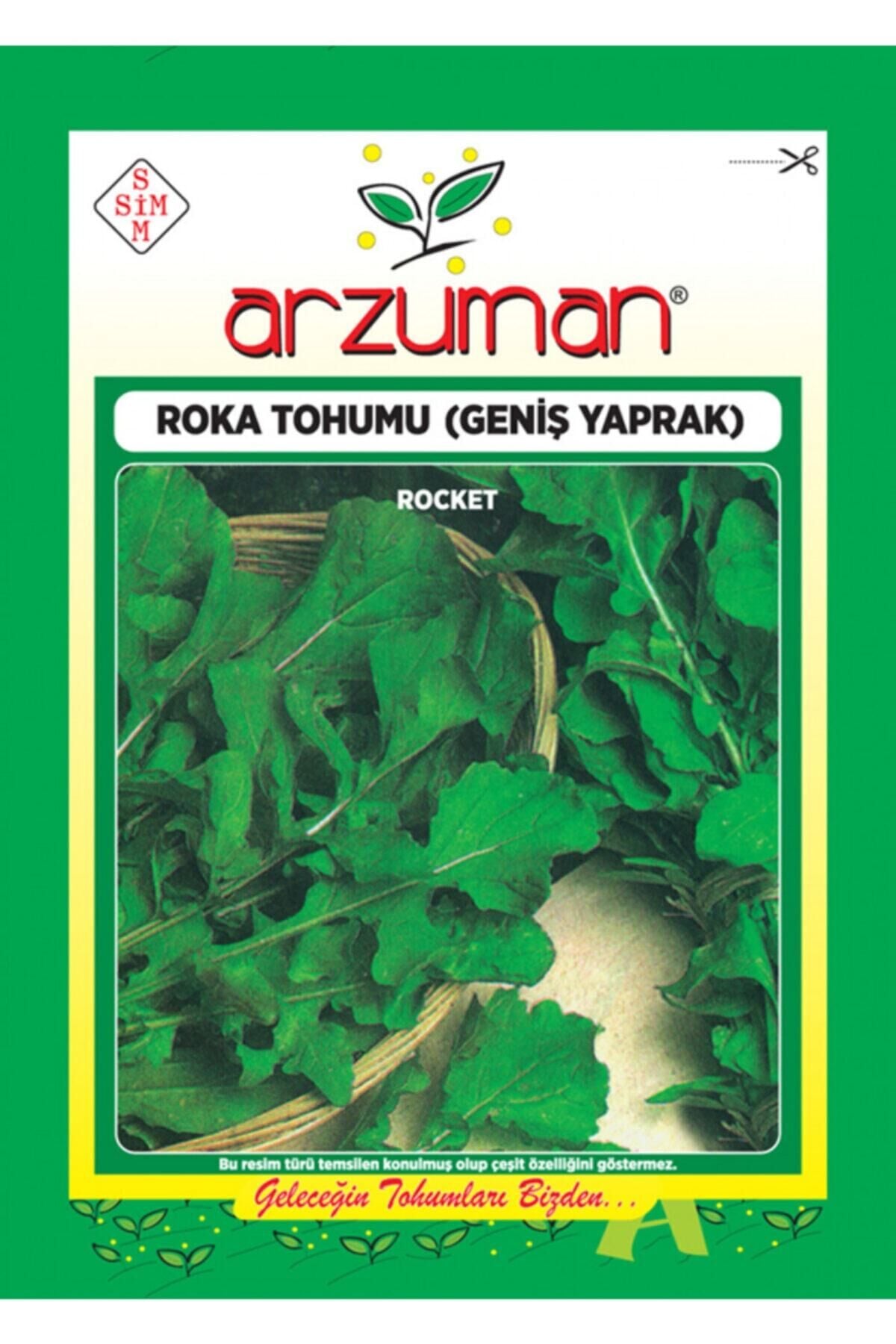 Karahasanoğlu Tarım Geniş Yaprak Roka Tohumu 25 Gr Ort 7500 Ad Tohum