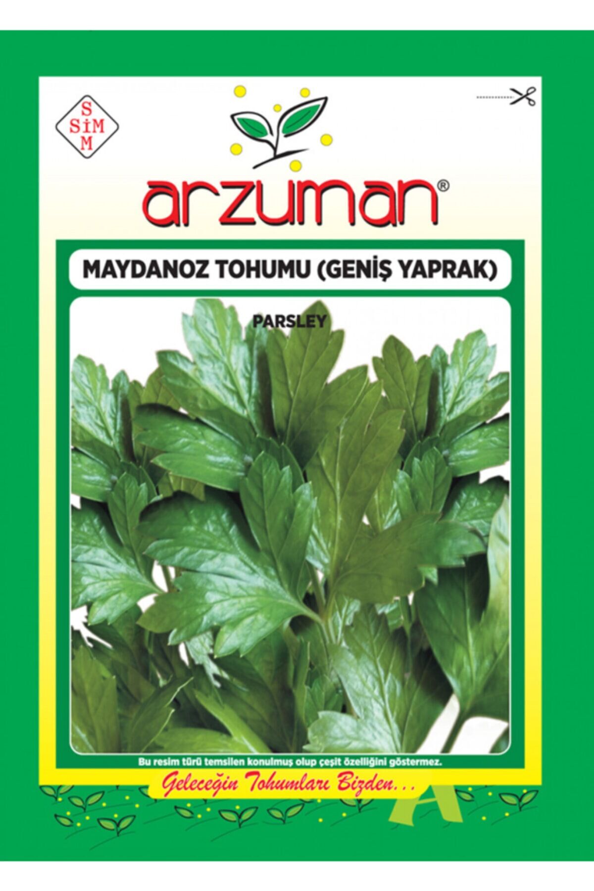 MAYDANOZ TOHUMU 25 GR ORT 12500 AD TOHUM