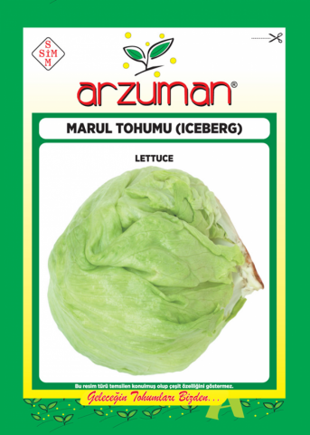 İCEBERG MARUL TOHUMU 5 GR ORT 3750 AD TOHUM