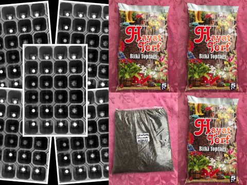 YERLİ 20 ÇEŞİT TOHUM SETİ-3 ORT 4800 AD+VİYOL+TORF+GÜBRE