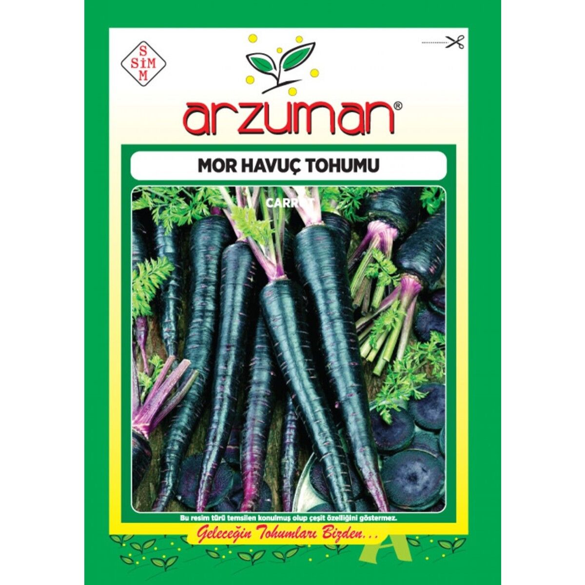 Mor Havuç Tohumu (5 Gr)