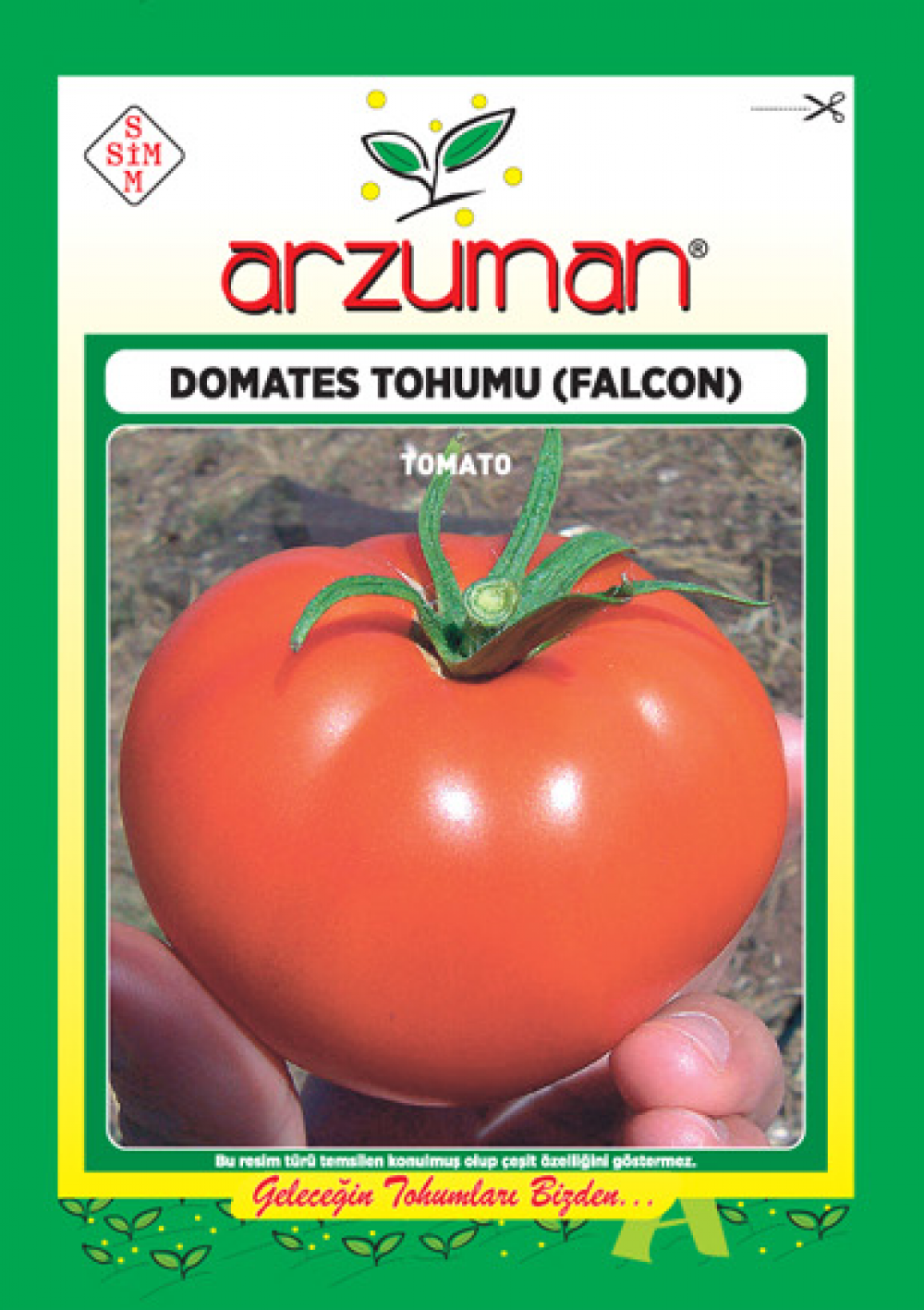 FALCON DOMATES TOHUMU 5 GR ORT 1250 AD TOHUM