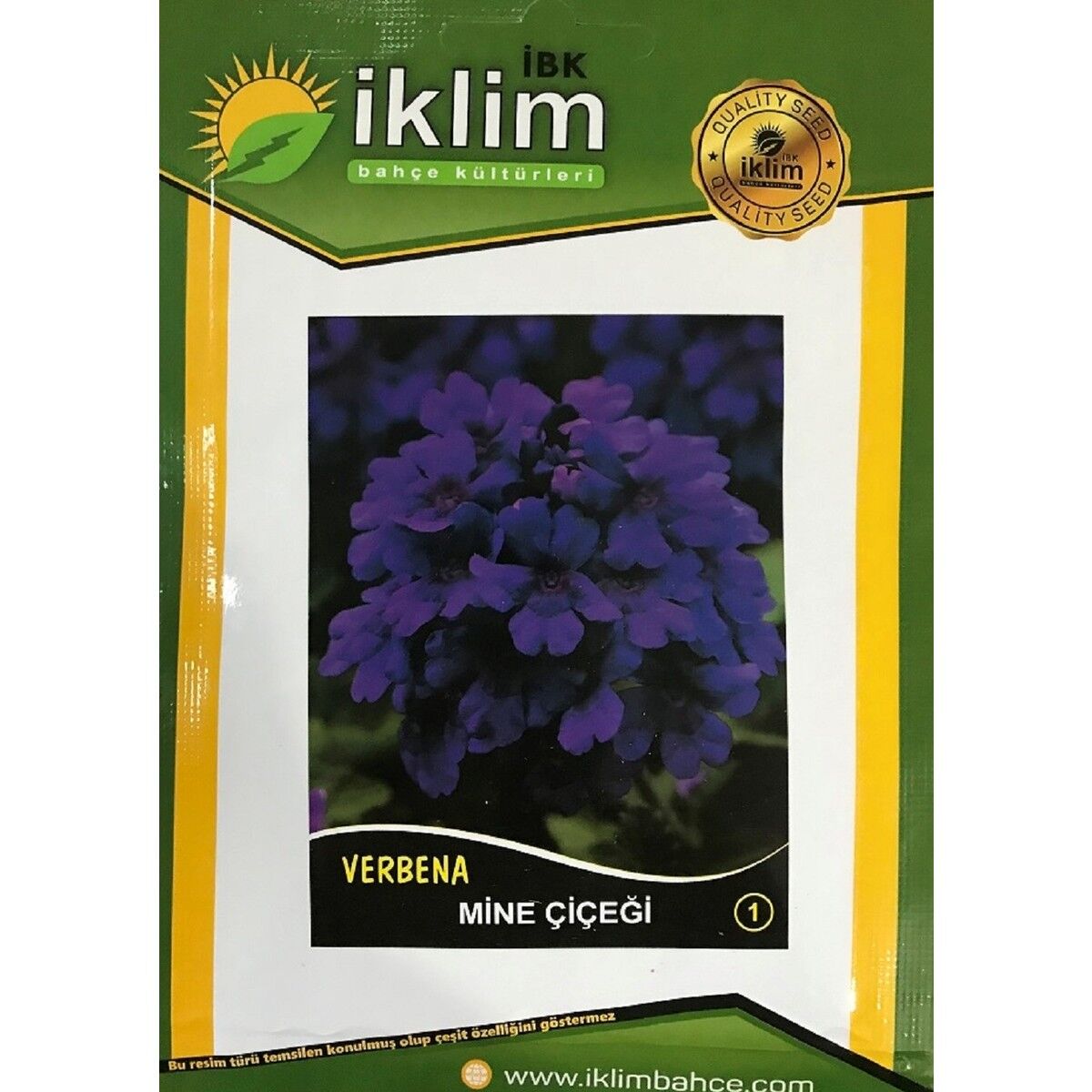 Mine Çiçeği Tohumu-1 Mor (Takribi 40 Adet Tohum)