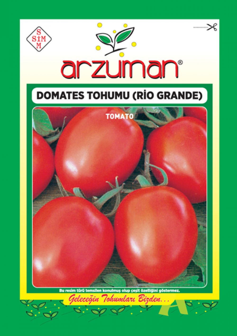 RİO GRANDE DOMATES TOHUMU 5 GR ORT 1250 AD TOHUM
