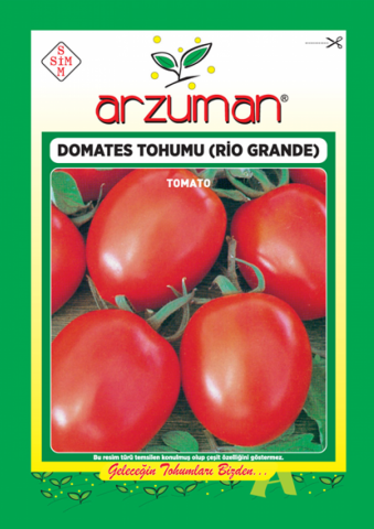 RİO GRANDE DOMATES TOHUMU 5 GR ORT 1250 AD TOHUM