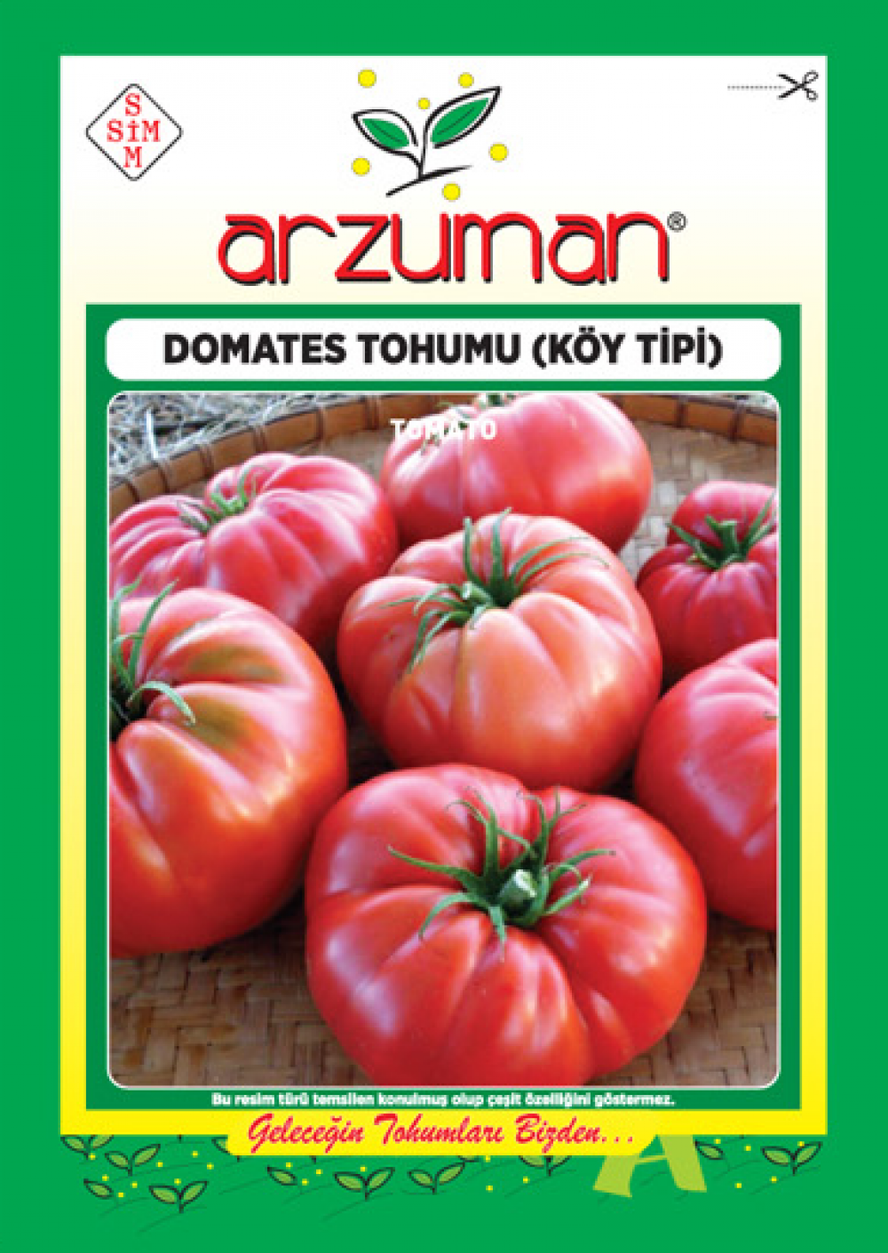 KÖY TİPİ DOMATES TOHUMU 300 AD TOHUM