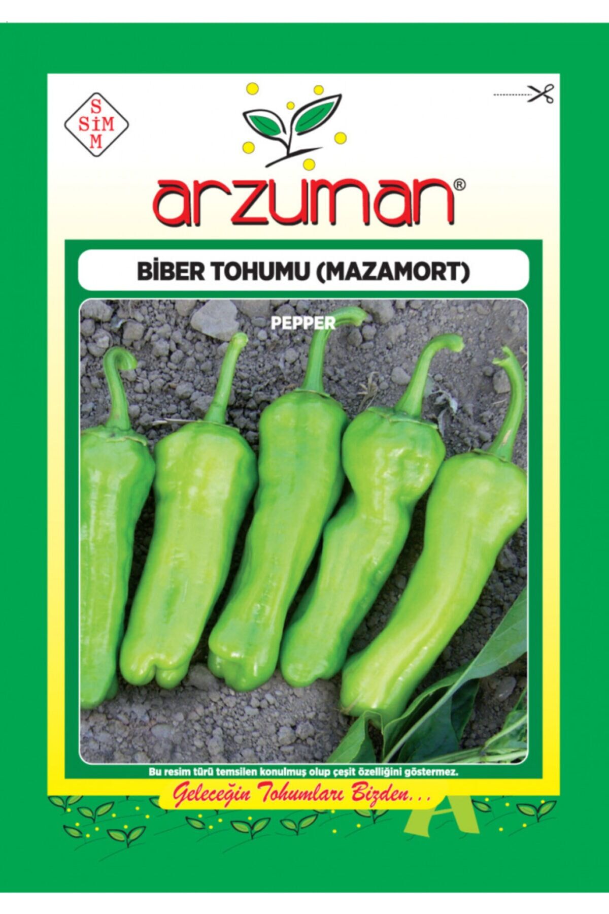 Karahasanoğlu Tarım Mazamort-üçburun Biber Tohumu 10 gr Ort 1200 Ad Tohum