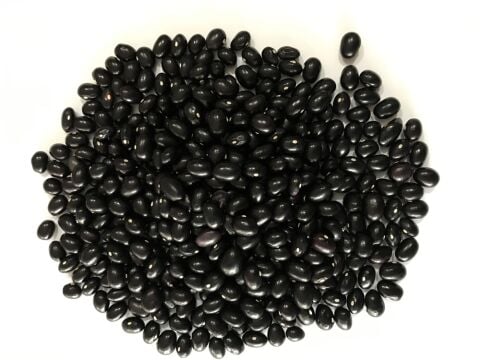 YERLİ SIRIK FASULYE TOHUMU ( SİYAH) 500 GR