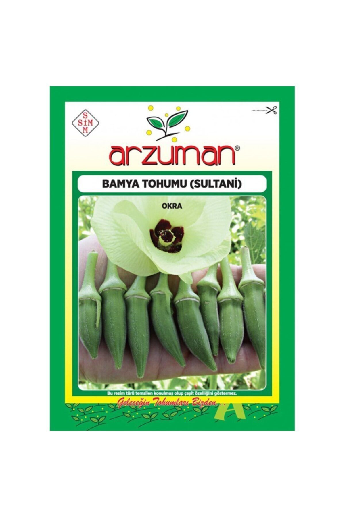 Meşhur Sultani Bamya Tohumu-25 Gram