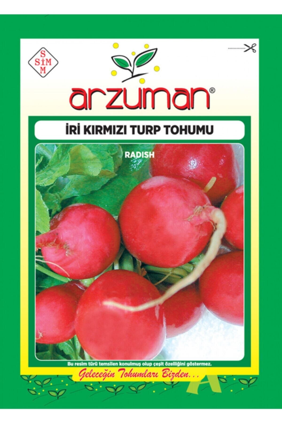 Karahasanoğlu Tarım Kırmızı Turp Tohumu 10 Gr Takribi 900 Adet Tohum
