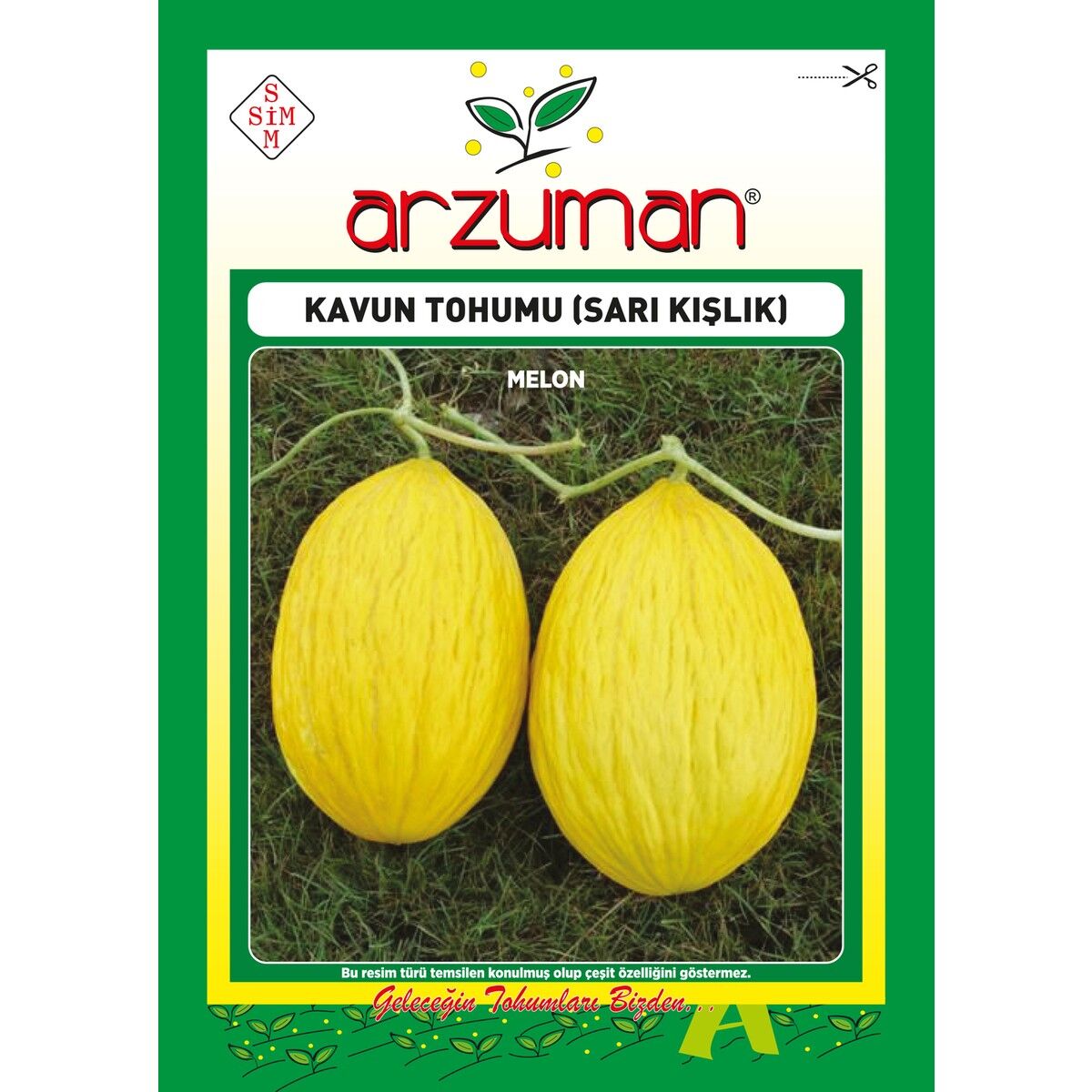 Sarı Kışlık Kavun Tohumu 10 Gram