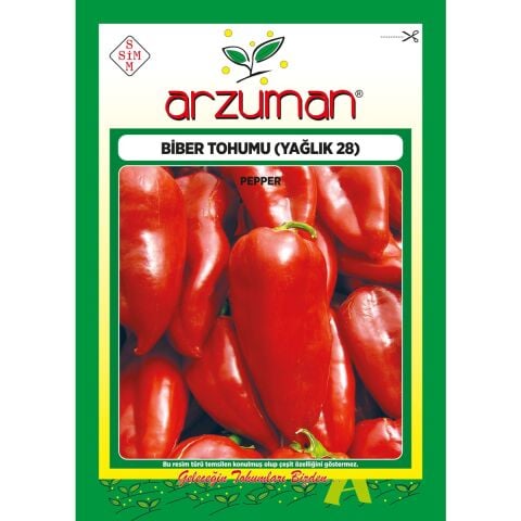 Yağlık Kapya Biber Tohumu 10 Gram