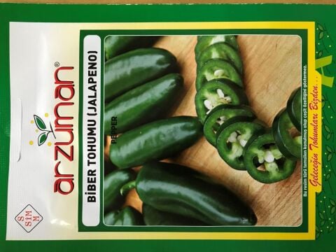 JALEPONE BİBER TOHUMU 5 GR TAKRİBİ 600 ADET TOHUM