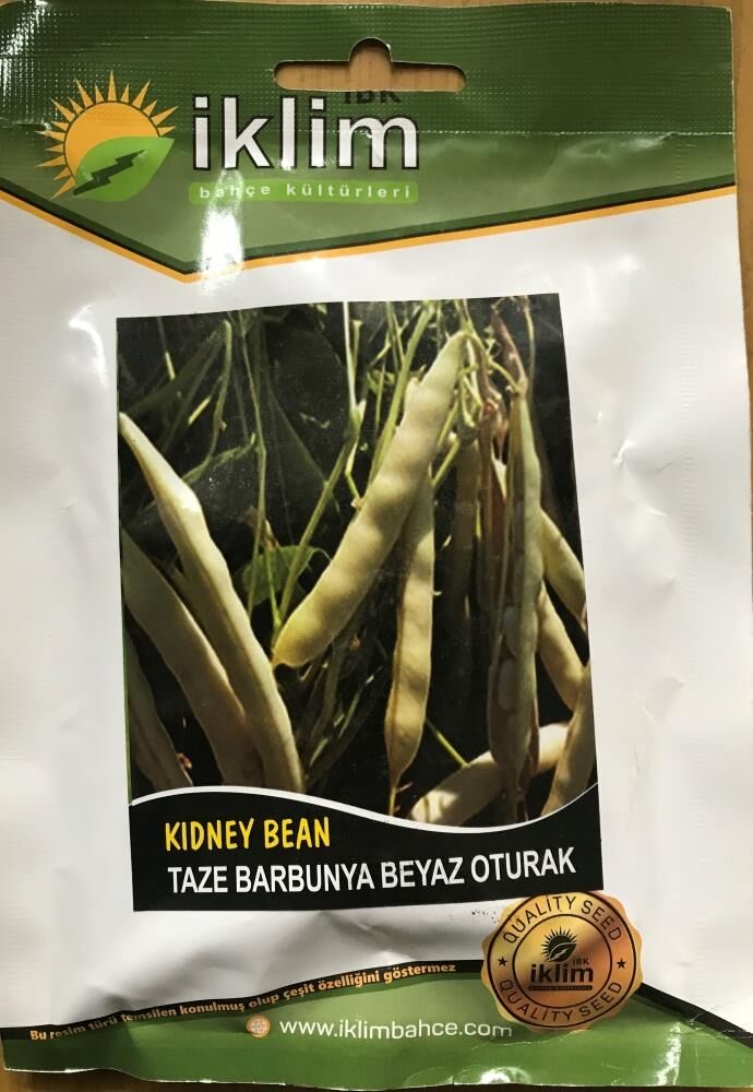 Barbunya Tohumu Karlı Beyaz Oturak 50 g.