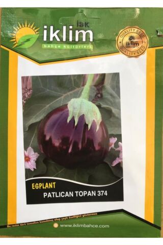 Karahasanoğlu Tarım Patlıcan Tohumu Topan 374 - 10g (~ Takribi 1300 Tohum)