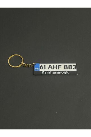 Plaka Anahtarlık Kişiye Özel