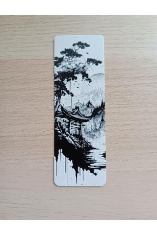 Japon Ev Temalı Kitap Ayracı