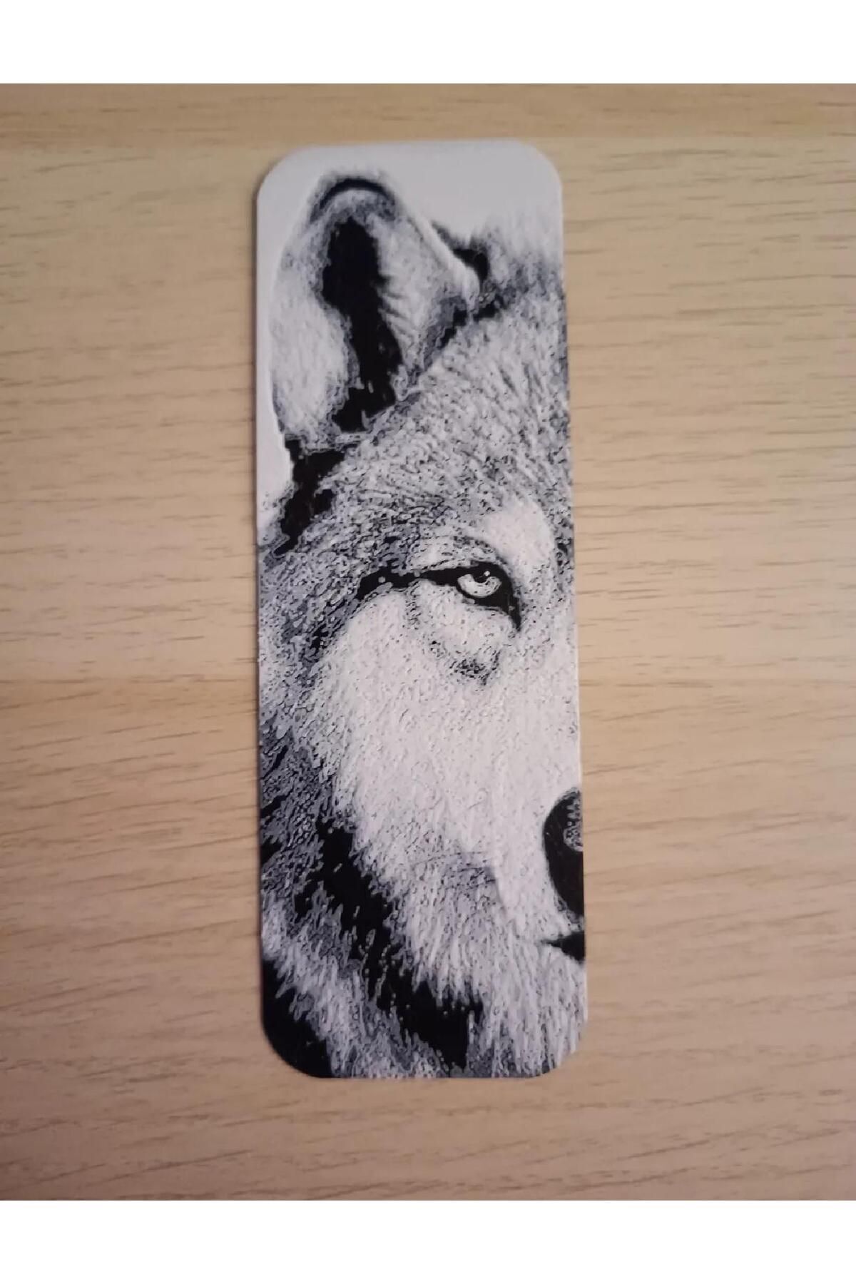 Kurt Temalı Kitap Ayracı