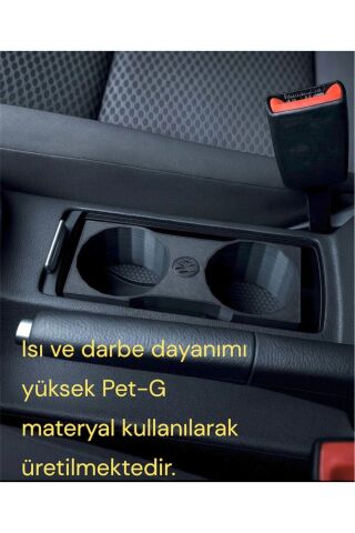 Golf Jetta Mk5 - Mk6 Konsol Bardaklık