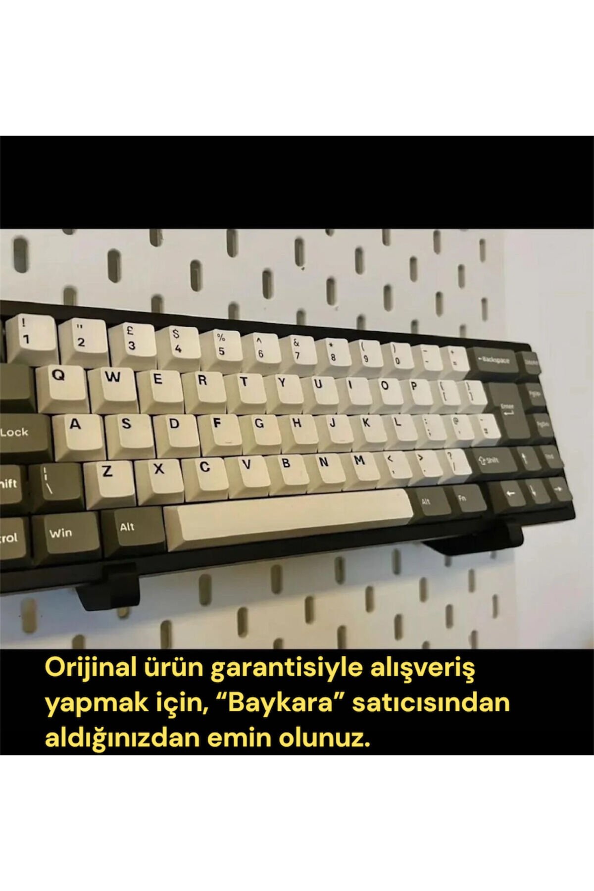 Skadis Pano Klavye Tutucu