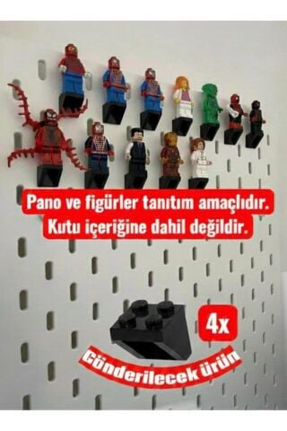 Skadis Yapı Oyuncak Figür Standı 4 Adet