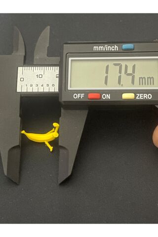 Micro Sevimli Oturan Muz Figür Masa / Torpido Süsü 1 Adet