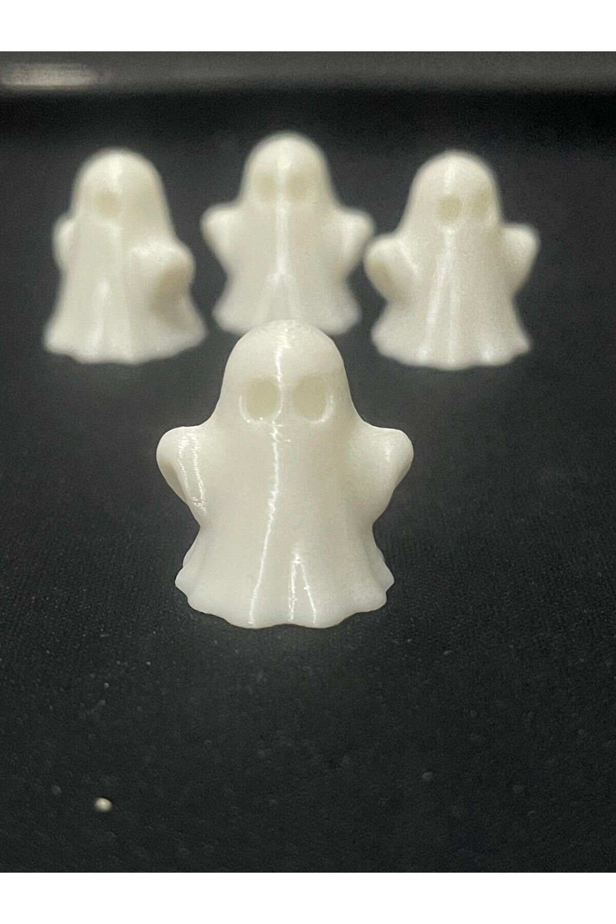 Mini Sevimli Hayalet Figürü Masa Torpido Süsü 1 Adet