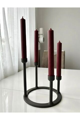 Yılbaşı Konsept Şamdan 4’lü Set