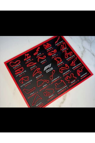 F1 2026 Takvimi Tablo