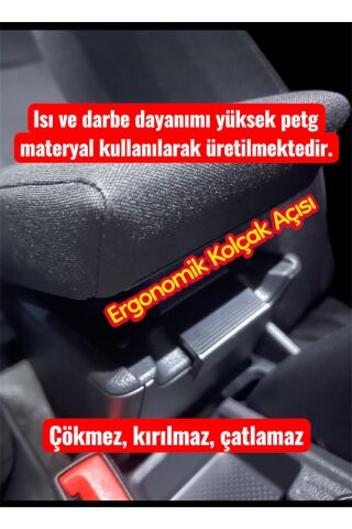 Volkswagen Taigo, T-cross, Polo / Seat İbiza, Arona Kolçak Yükseltme Aparatı