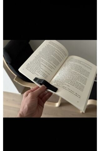 Kitap Okuma Yüzüğü - (2 Adet) Tek Elle Okuma Aparatı