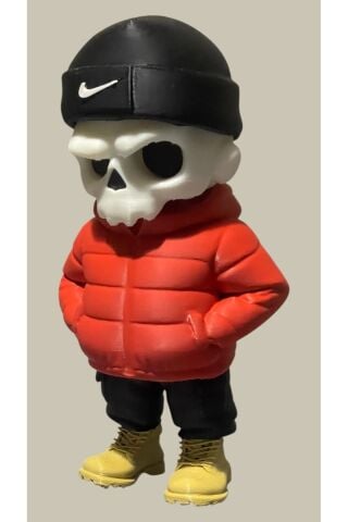 Skull Figür 18 Cm - Hediyelik - Masaüstü