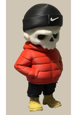 Skull Figür 18 Cm - Hediyelik - Masaüstü