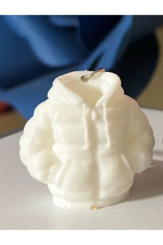 Puffy Mont Anahtarlık (Beyaz)