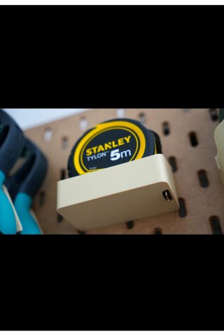 Skadis Pano Şerit Metre Standı Beyaz