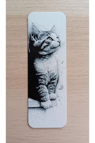 Kedi Temalı Kitap Ayracı