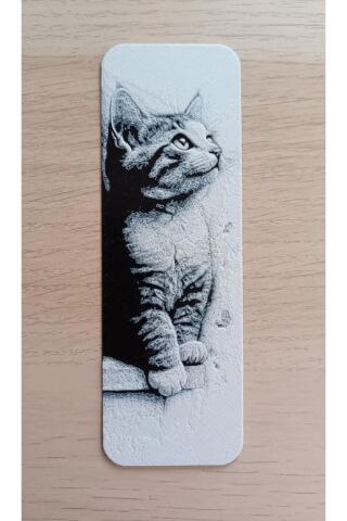 Kedi Temalı Kitap Ayracı
