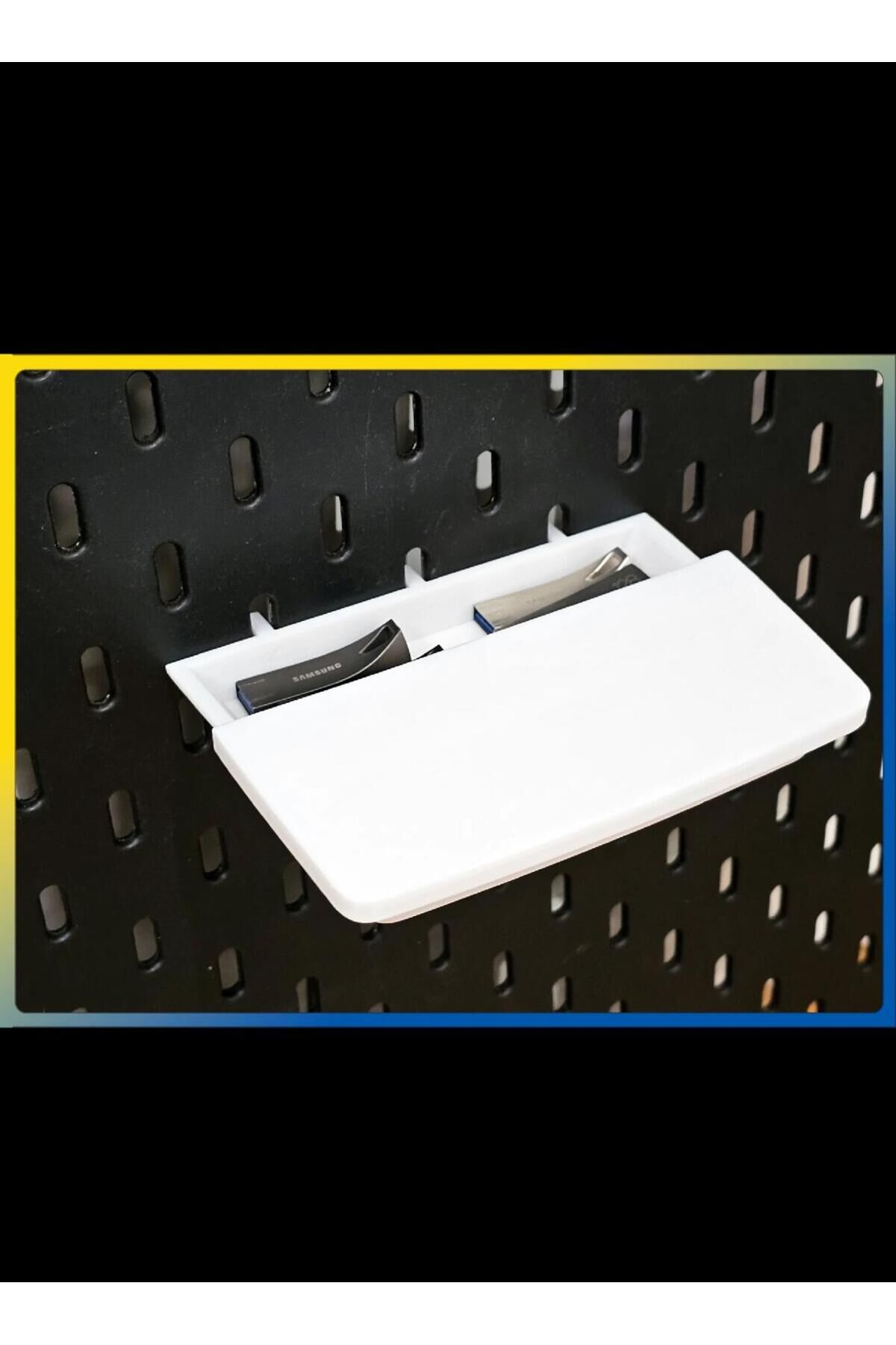 Skadis Pano Gizli Bölmeli Raf