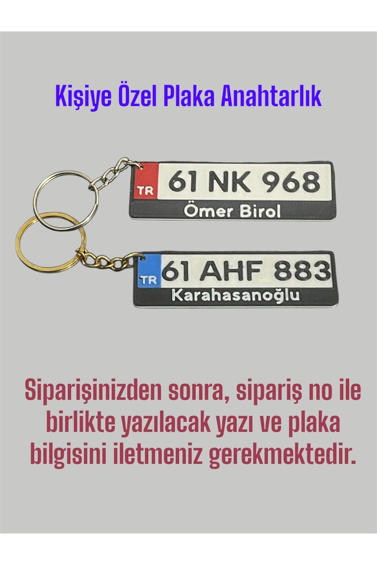 Plaka Anahtarlık Kişiye Özel