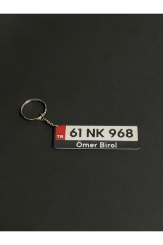 Plaka Anahtarlık Kişiye Özel