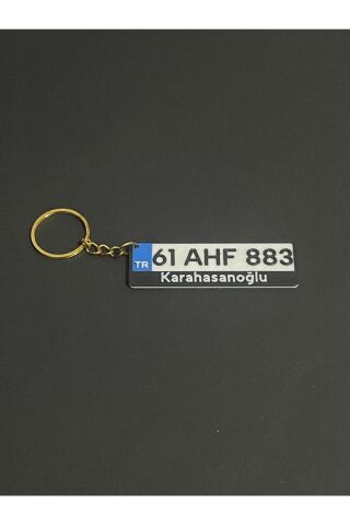 Plaka Anahtarlık Kişiye Özel