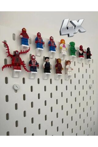 Skadis Yapı Oyuncak Figür Standı 4 Adet