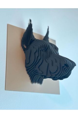 Doberman Layered Tablo