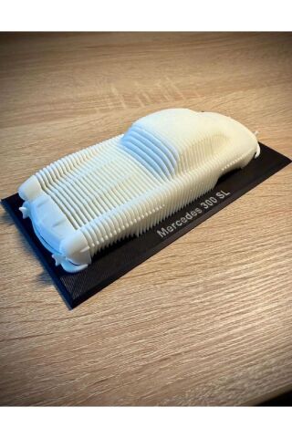 Mercedes Layered Tablo Figür