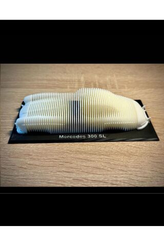 Mercedes Layered Tablo Figür