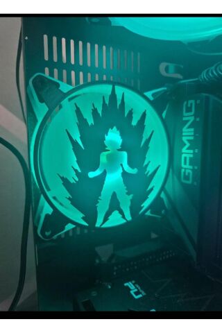 Goku Kasa Fan Kapağı 120mm x 120mm