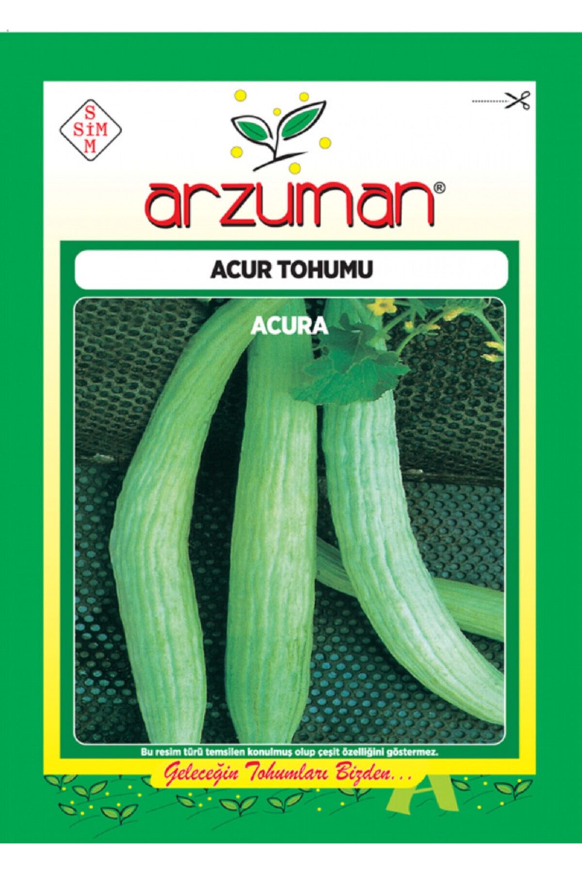 Karahasanoğlu Tarım Acur Tohumu 10 Gr Ort 300 Ad Tohum