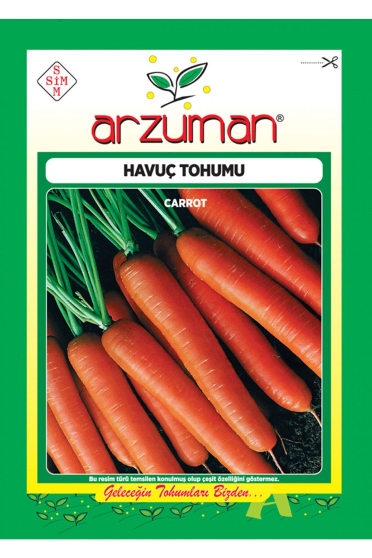 HAVUÇ TOHUMU 10 GR ORT 6000 AD TOHUM