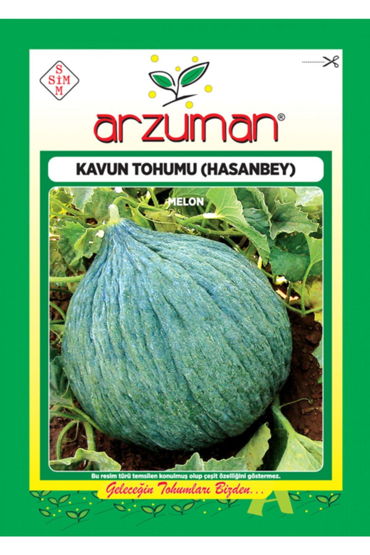 Karahasanoğlu Tarım Hasanbey Kavun Tohumu 10 Gr Ort 200 Ad Tohum
