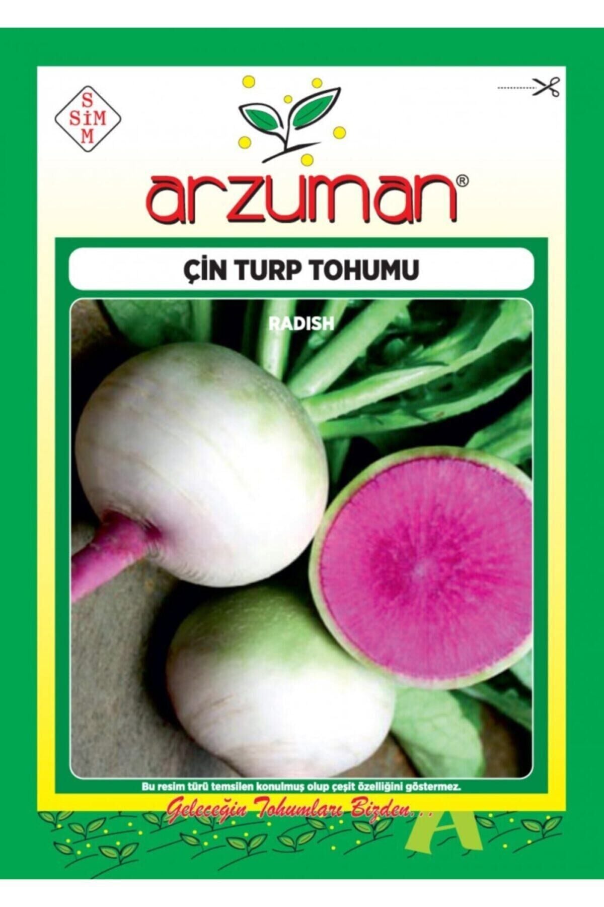 Karahasanoğlu Tarım Çin Turp Tohumu 10 Gr Ort 900 Ad Tohum
